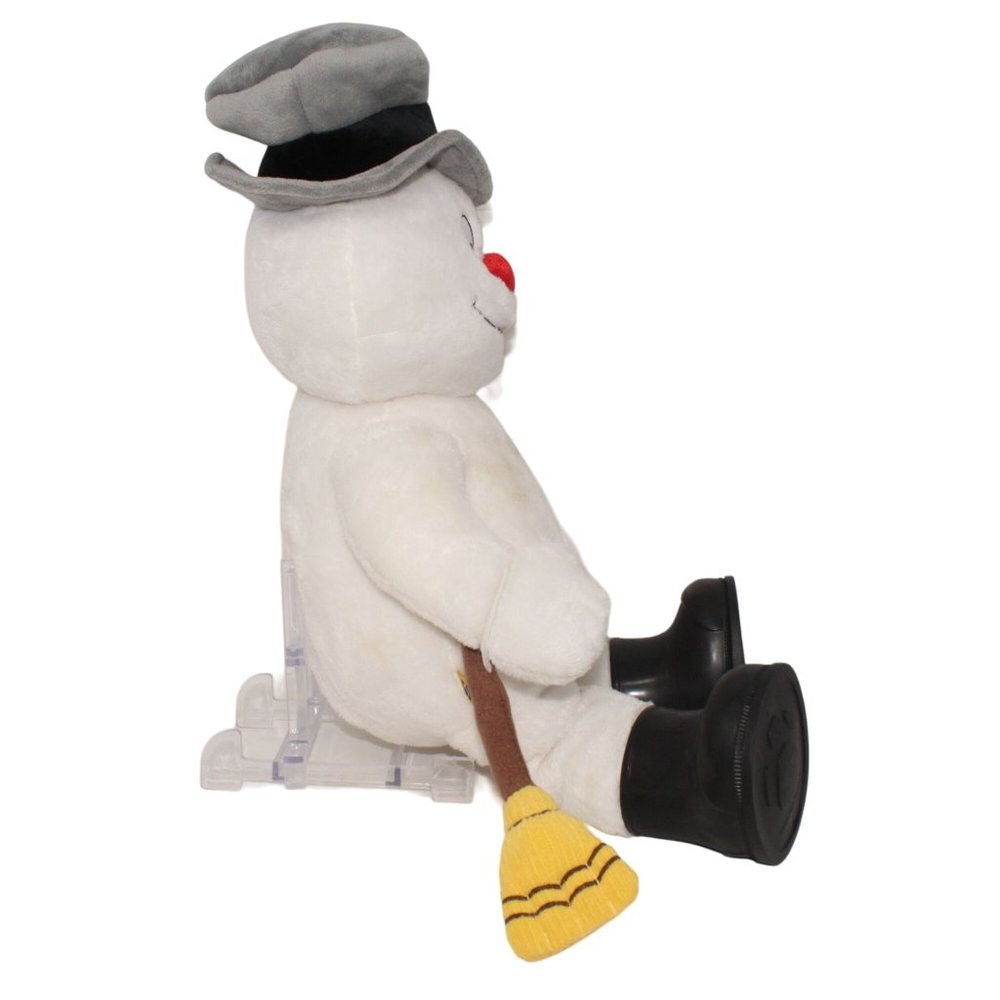 Build A Bear Workshop Frosty The Snowman 18" Plush w/ Hat Broom Boots Stuffed - Picture 7 of 13